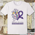 Hope Faith Love All Cancer Awareness Together Let’s Find A Cure 2025 t-shirt