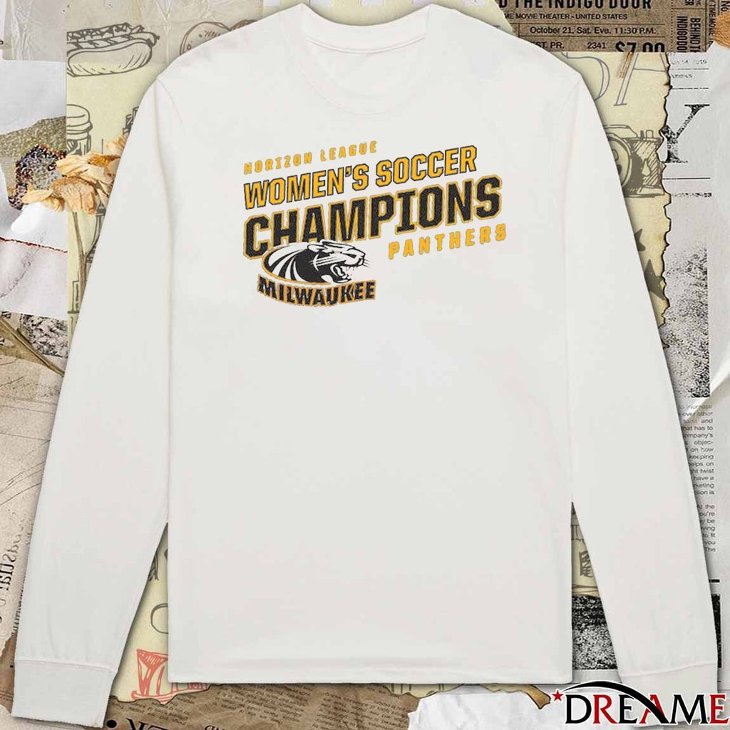Horizon League Women’s Soccer Champions Panthers Milwaukee Women’s Soccer t-shirt