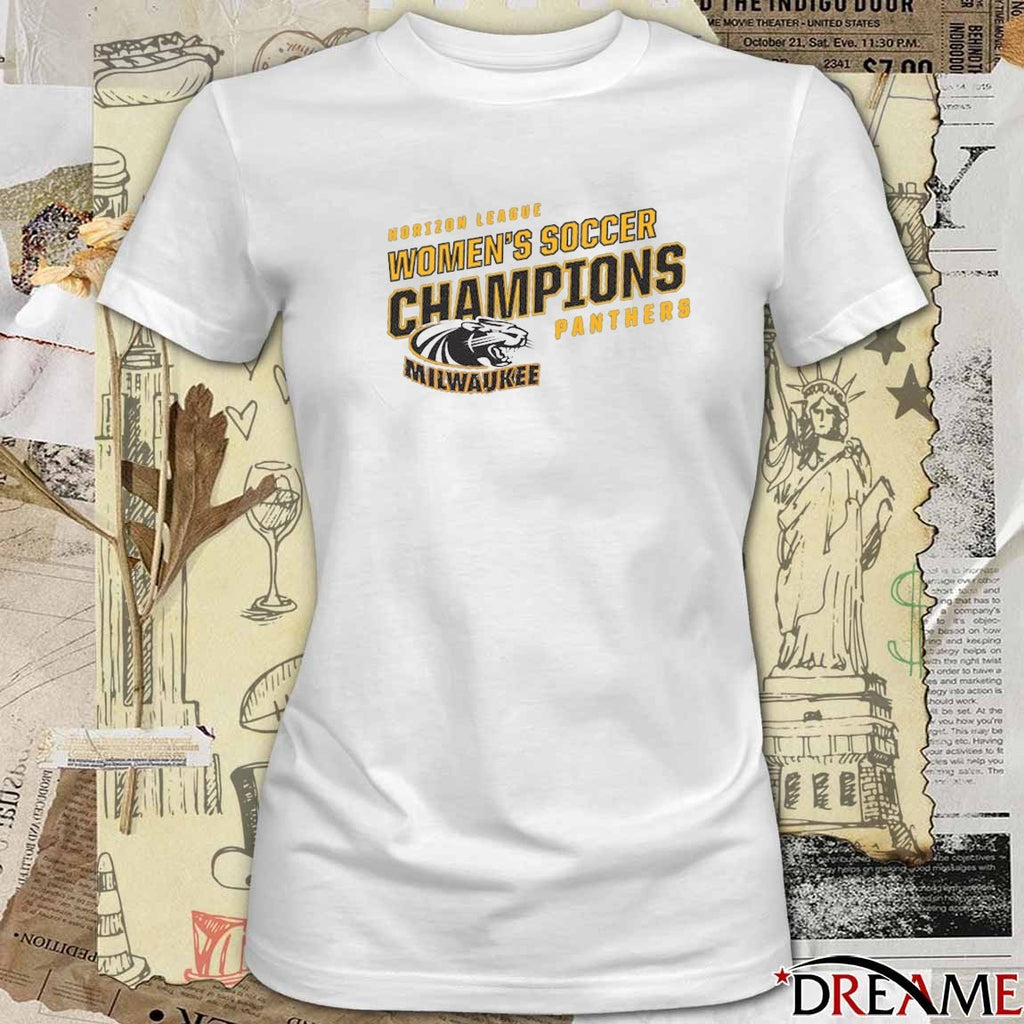 Horizon League Women’s Soccer Champions Panthers Milwaukee Women’s Soccer t-shirt