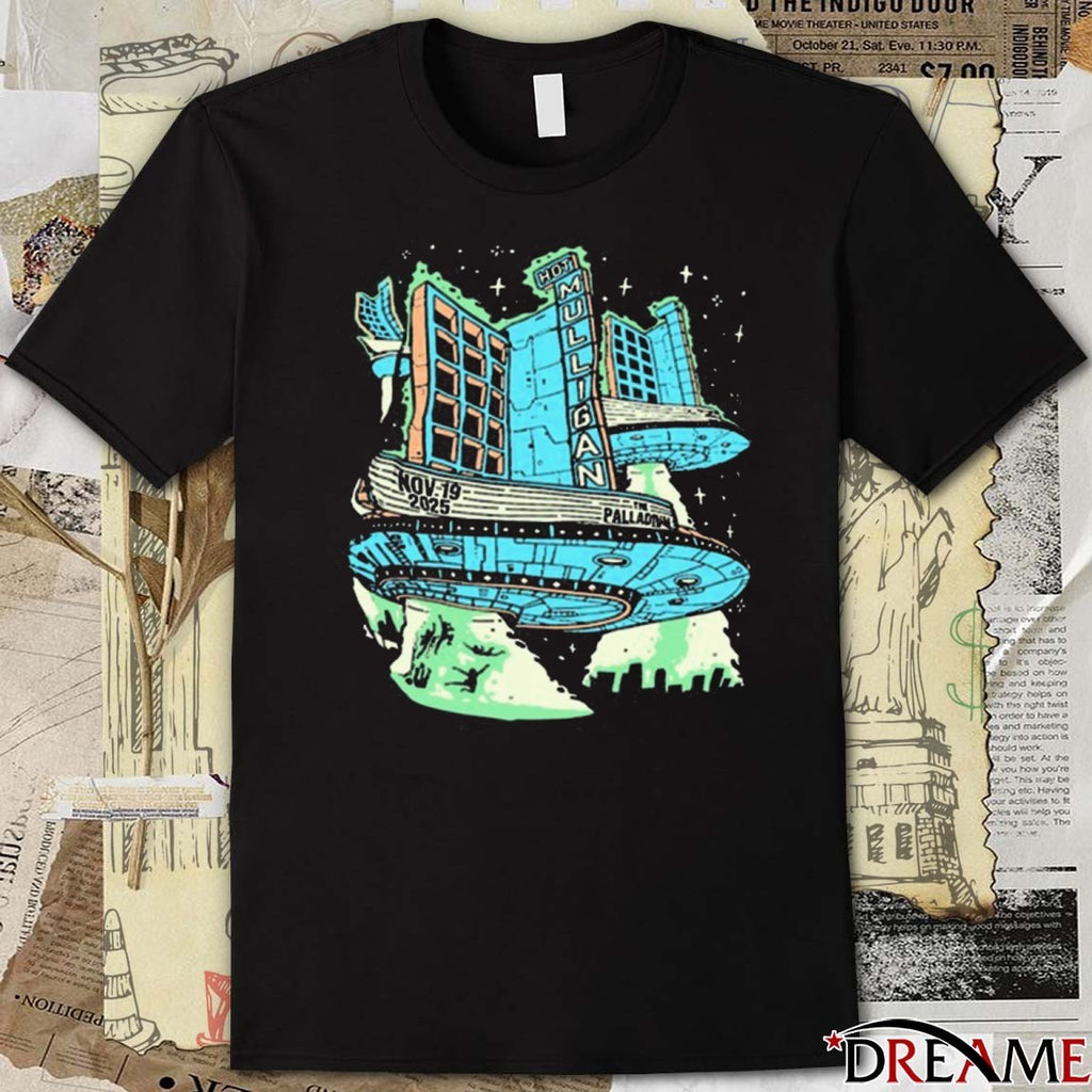 Mulligan November 19 2025 Los Angeles The Palladium t-shirt