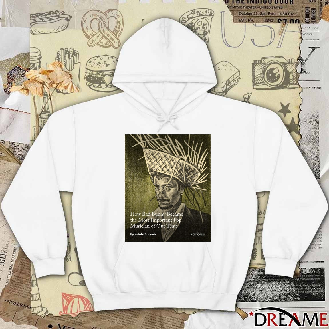 How Bad Bunny Became The Most Important Pop Musician Of Our Time By Kelefa Sanneh The New Yorker Poster t-shirt