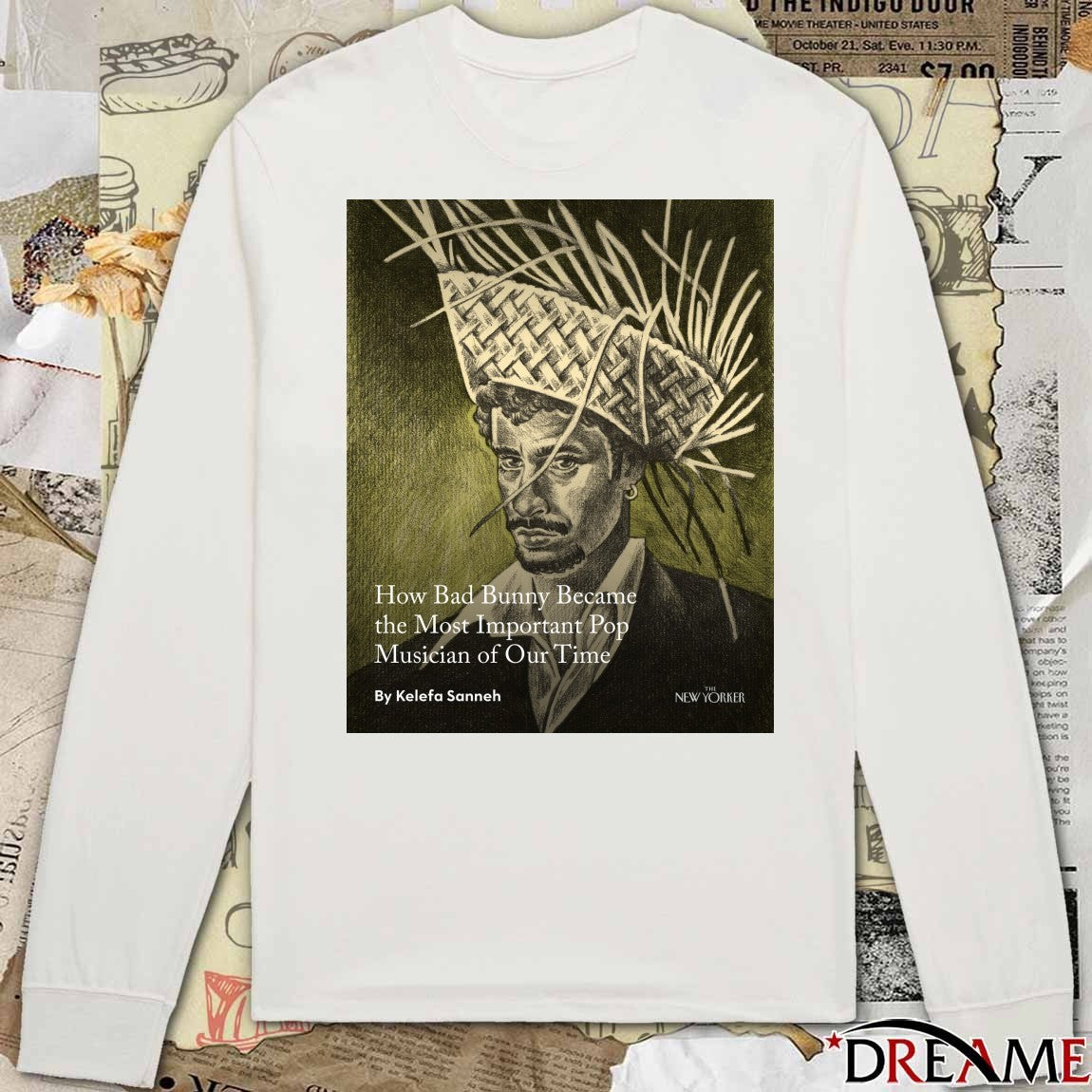 How Bad Bunny Became The Most Important Pop Musician Of Our Time By Kelefa Sanneh The New Yorker Poster t-shirt