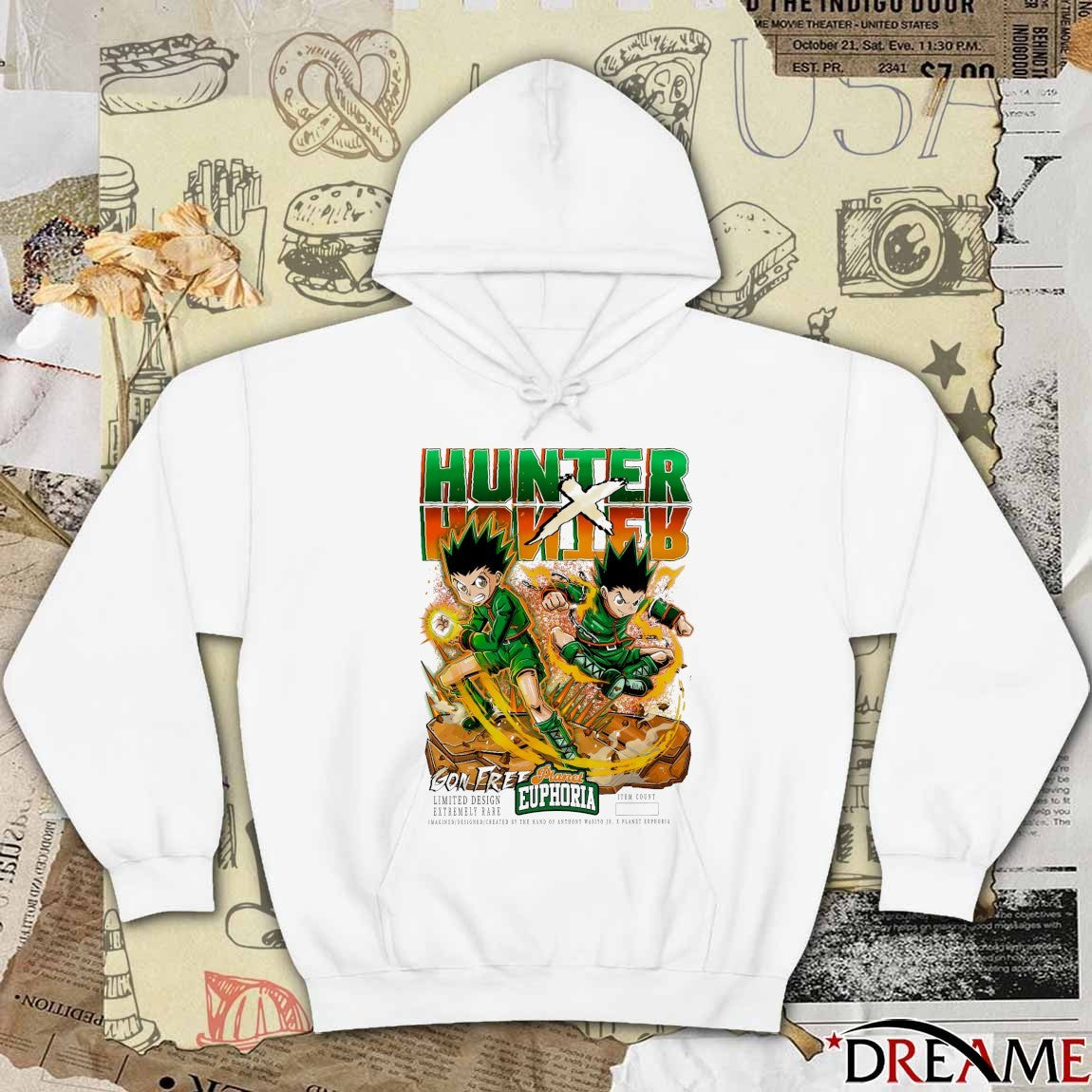 Hunter X Hunter Gon Free Planet Euphoria Art 2026 t-shirt