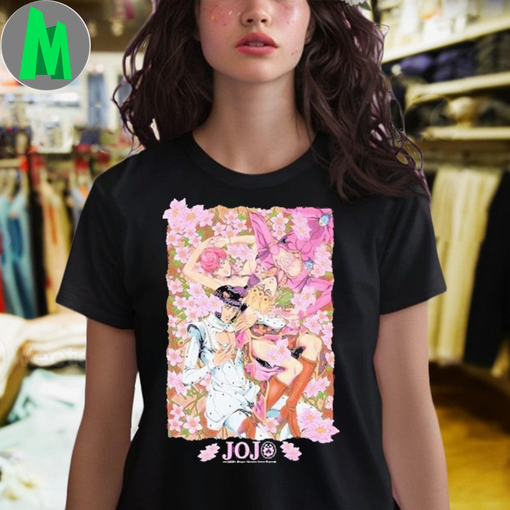 Hypland JoJo’s Bizarre Adventure Flowers Shirt