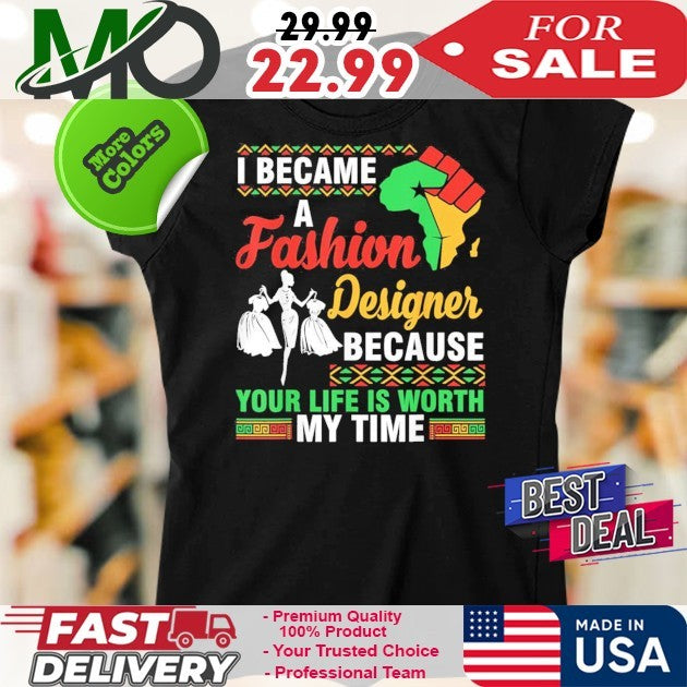 I Became A Social Worker Because Your Life Is Worth My Time Shirt