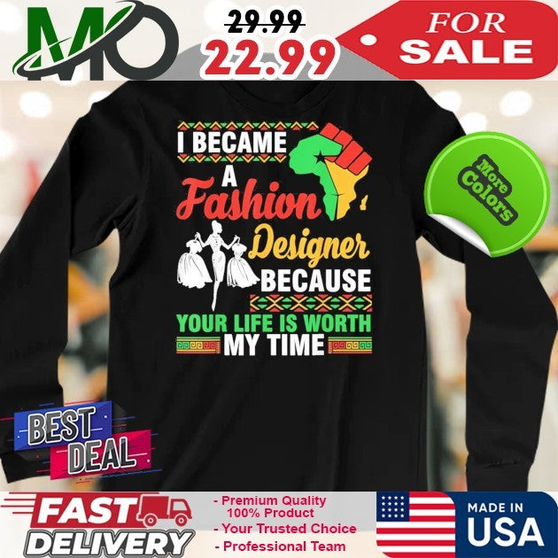 I Became A Social Worker Because Your Life Is Worth My Time Shirt