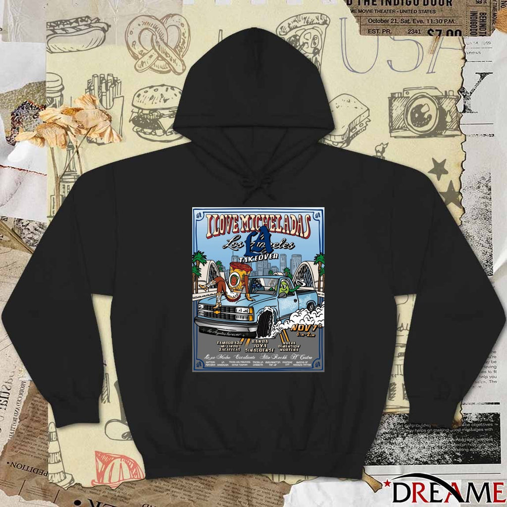 I Love Micheladas X Pantone 294 Takeover November 7th 2025 Los Angeles Forever Poster t-shirt