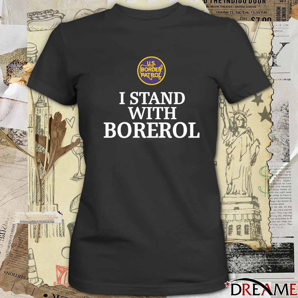 I Stand With Border Patrol US Border Patrol t-shirt