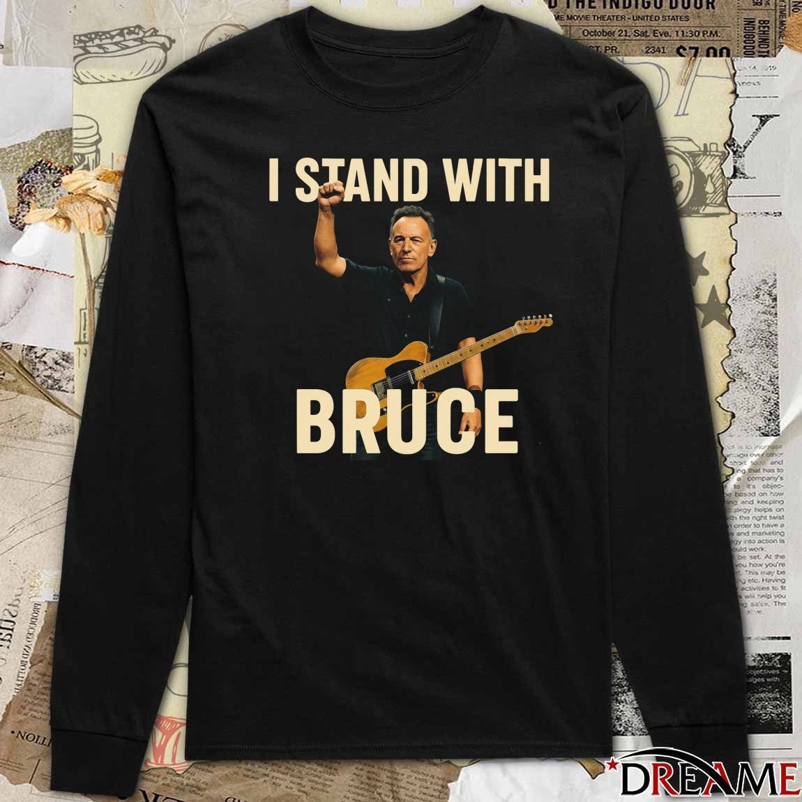 I Stand With Bruce Springsteen 2026 t-shirt