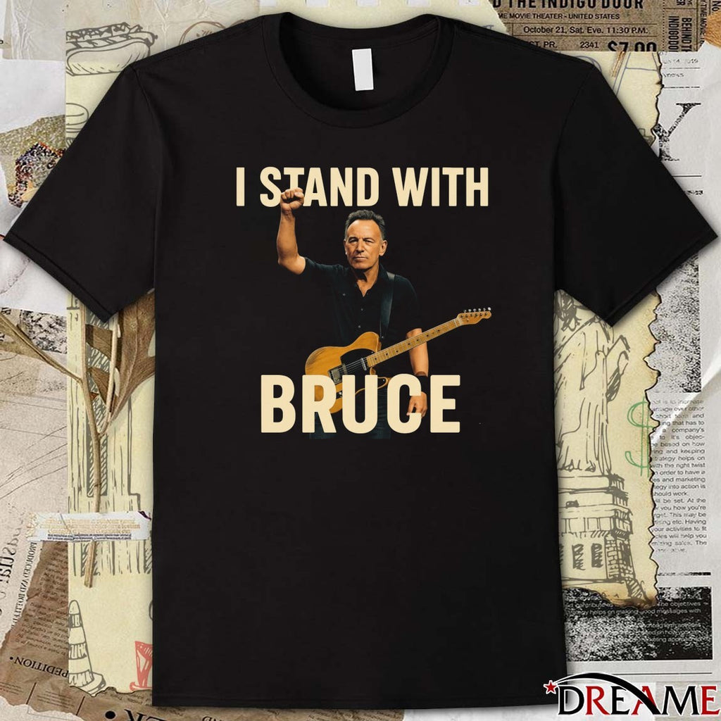 I Stand With Bruce Springsteen 2026 t-shirt