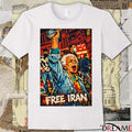 I Stand With The People Of Iran – Free Iran Poster Iran Revolution 2026 t-shirt