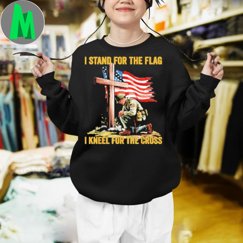 I Stand for the Flag Memorial Patriotic Veteran 4th of July Shirt