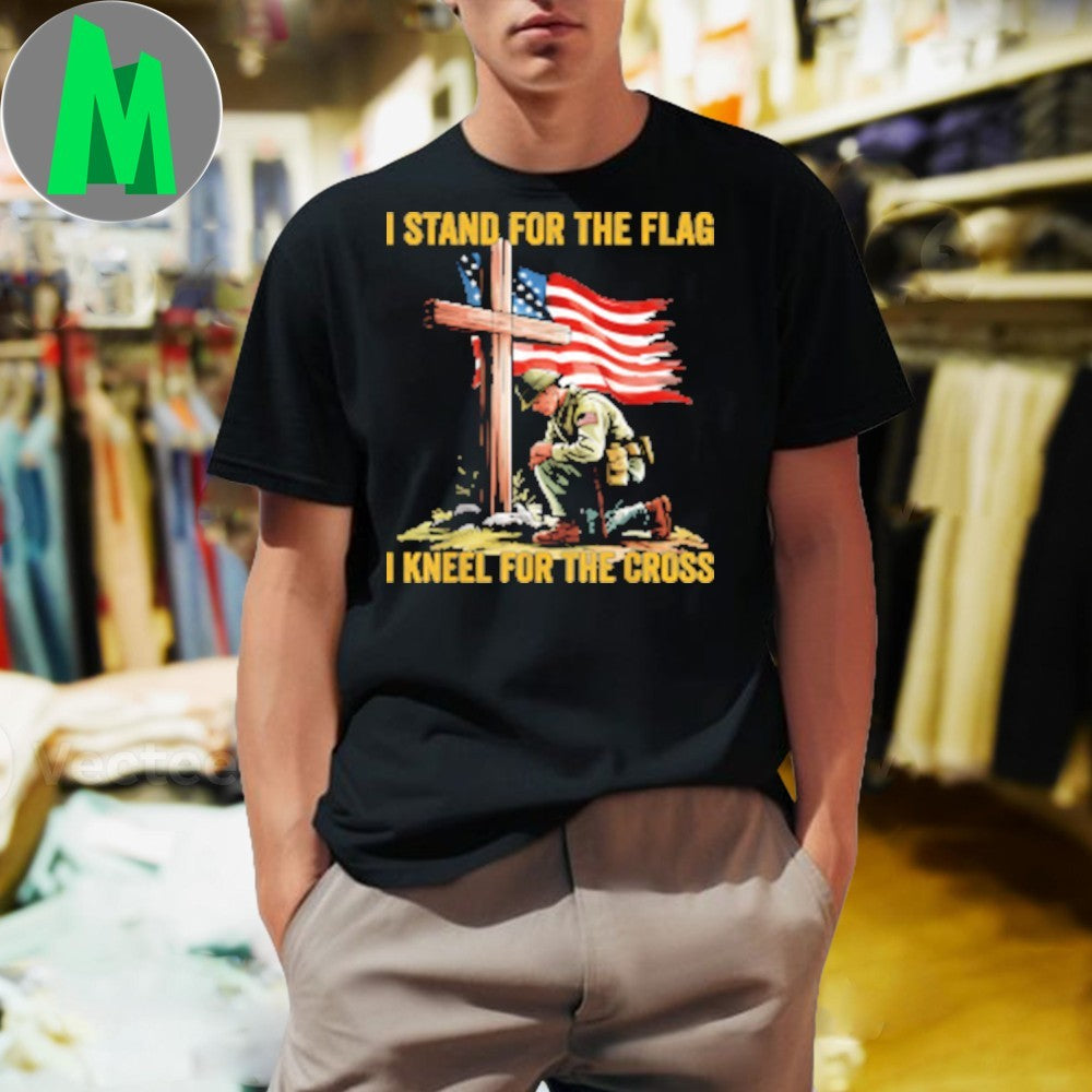I Stand for the Flag Memorial Patriotic Veteran 4th of July Shirt