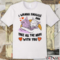 I Wanna Snuggle And Take All The Naps With You Boss Dog t-shirt