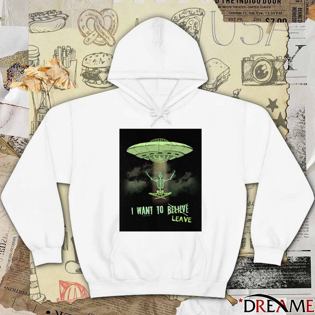 I Want To Leave The X-Files Poster t-shirt