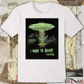 I Want To Leave The X-Files Poster t-shirt