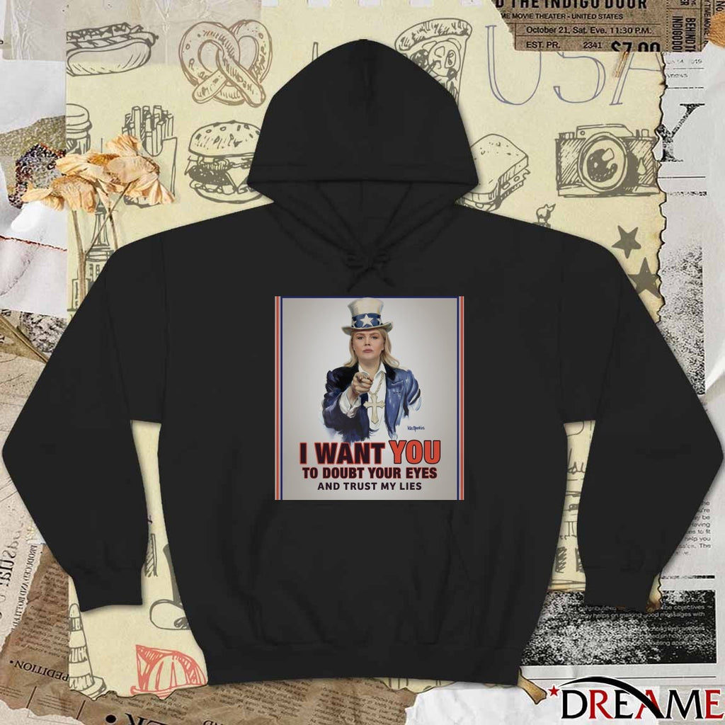 I Want You To Doubt Your Eyes And Trust My Lies t-shirt