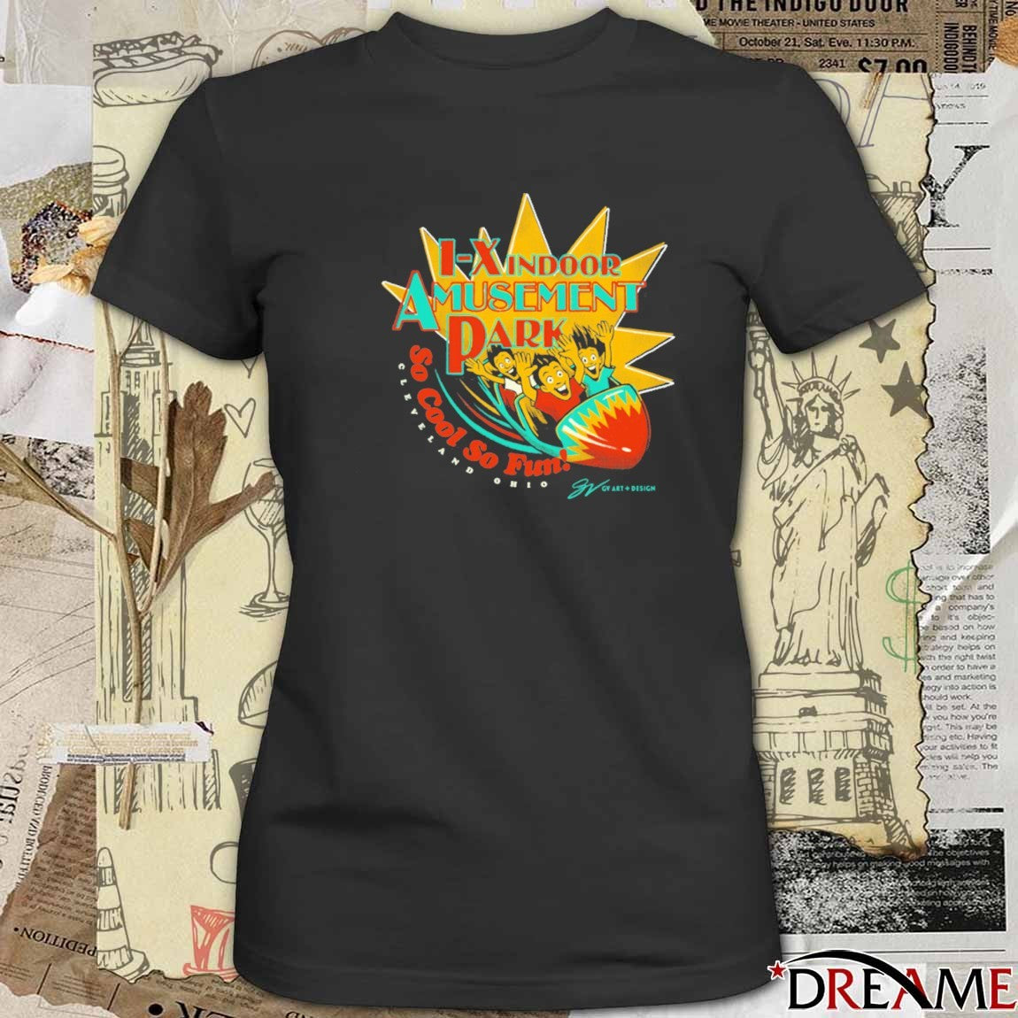 I-X Indoor Amusement Park So Cool So Fun Cleveland Ohio 2025 t-shirt