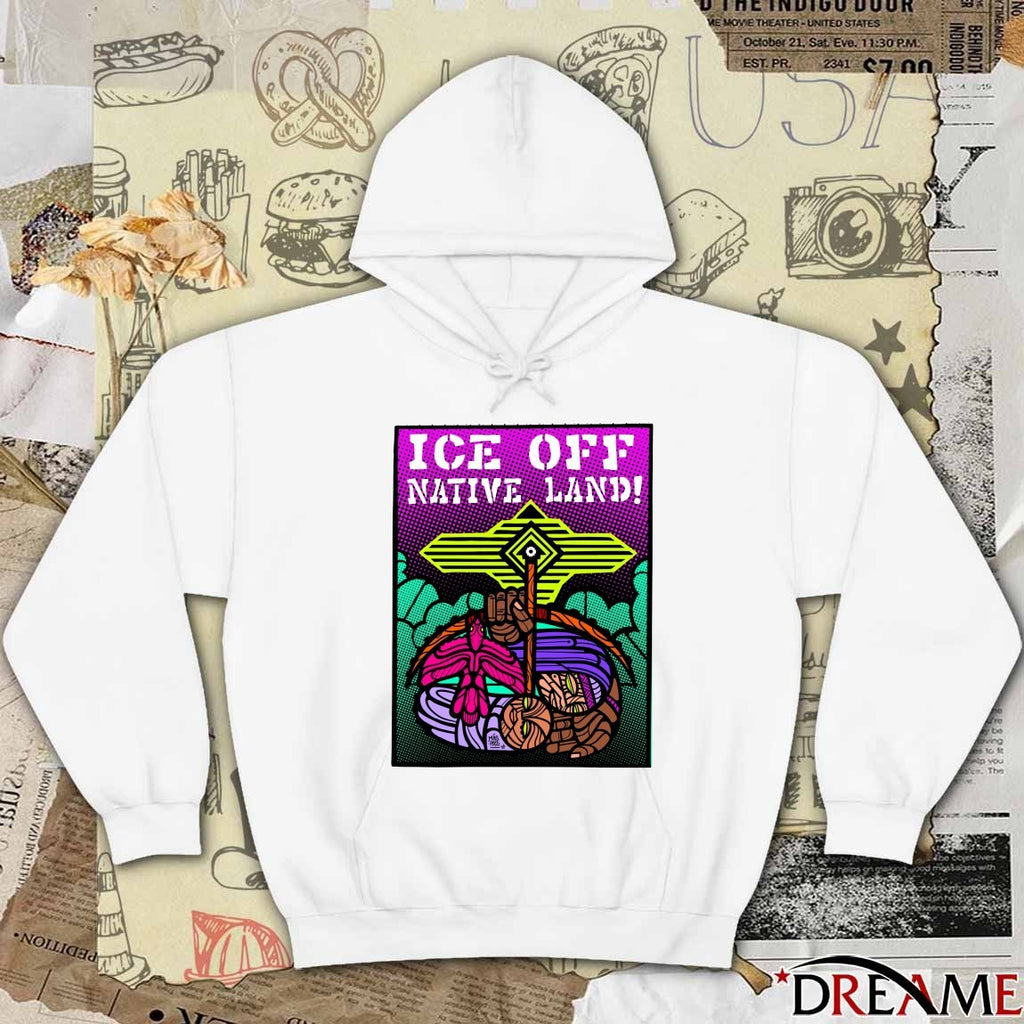 ICE Off Native Land Maspaz 2026 t-shirt