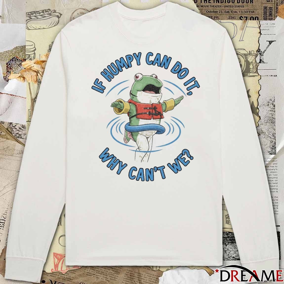 If Humpy Can Do It Why Can’t We Humpy Salmon Seattle Mariners Painting t-shirt