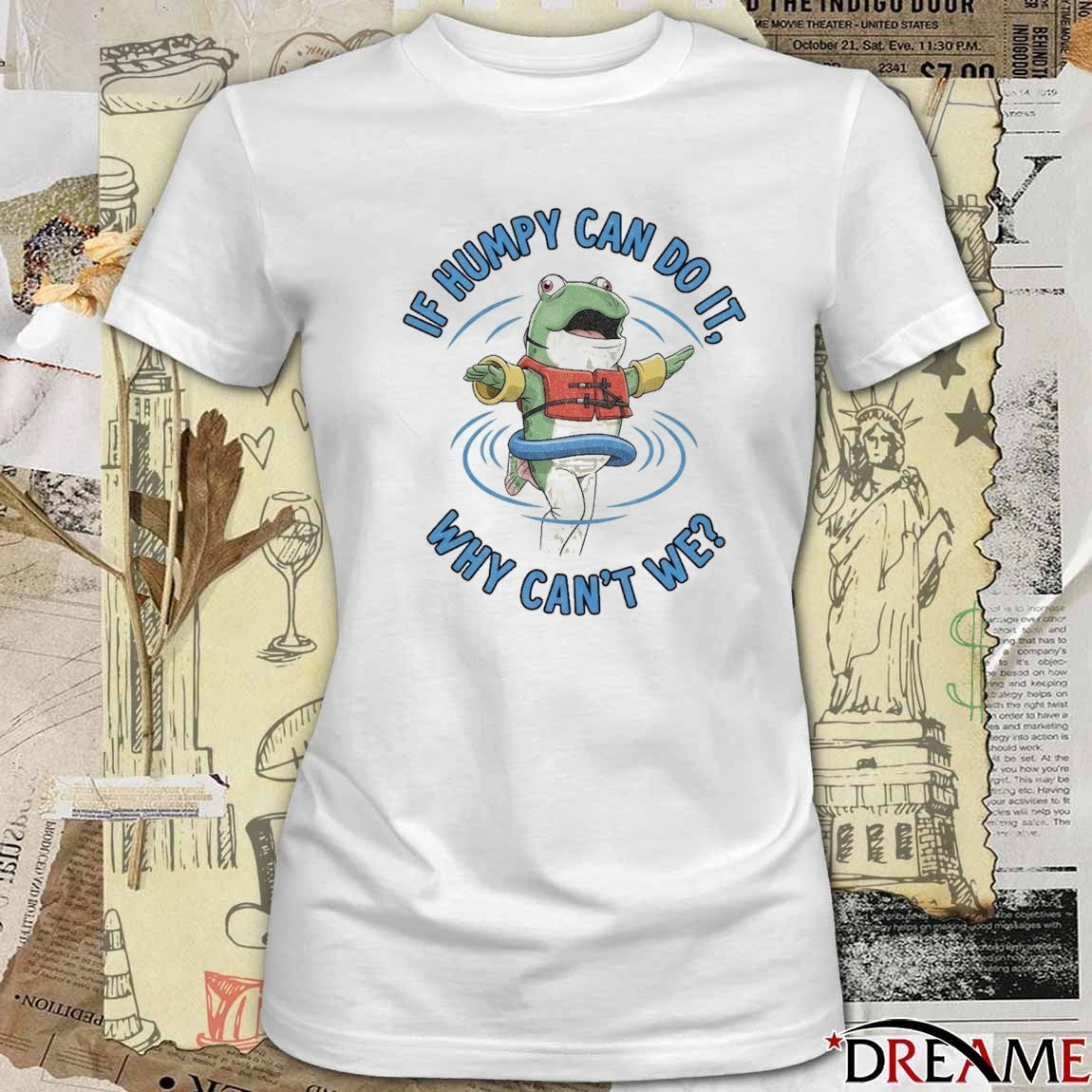 If Humpy Can Do It Why Can’t We Humpy Salmon Seattle Mariners Painting t-shirt