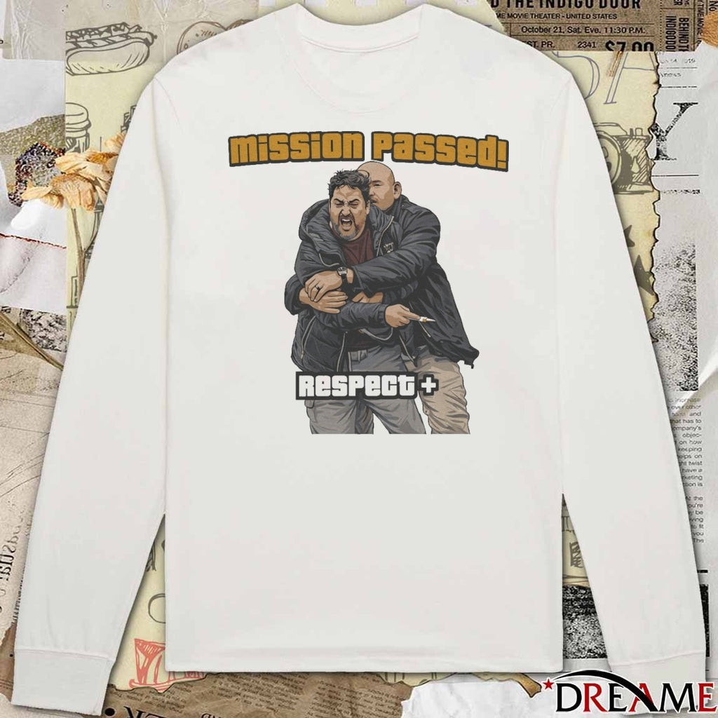 Ilhan Omar Sprayed Attacked By Kazmierczak Mission Passed Respect t-shirt