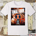 Illinois Fighting Illini 2026 NCAA Men’s Basketball Final Four Indianapolis College Basketball Poster t-shirt