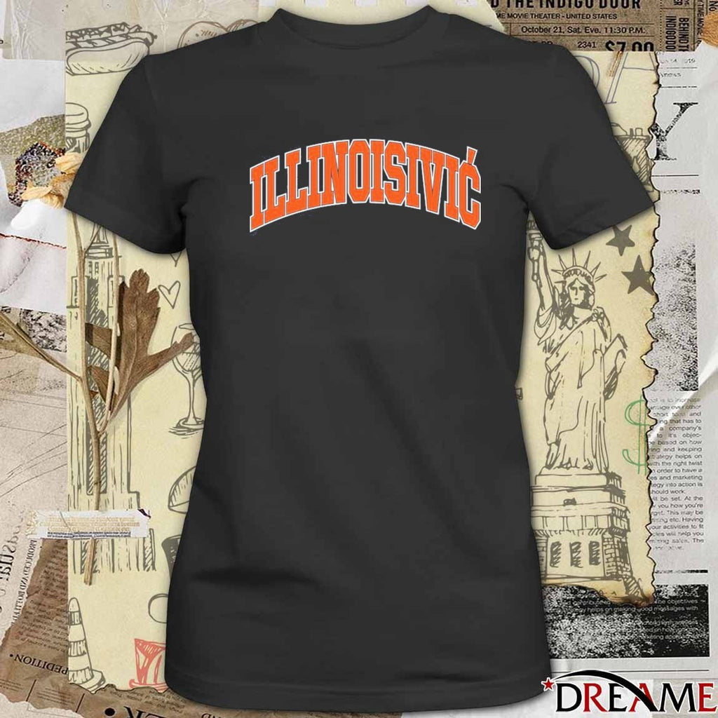 Illinoisivic Balkan Ball Illinois Fighting Illini Basketball t-shirt