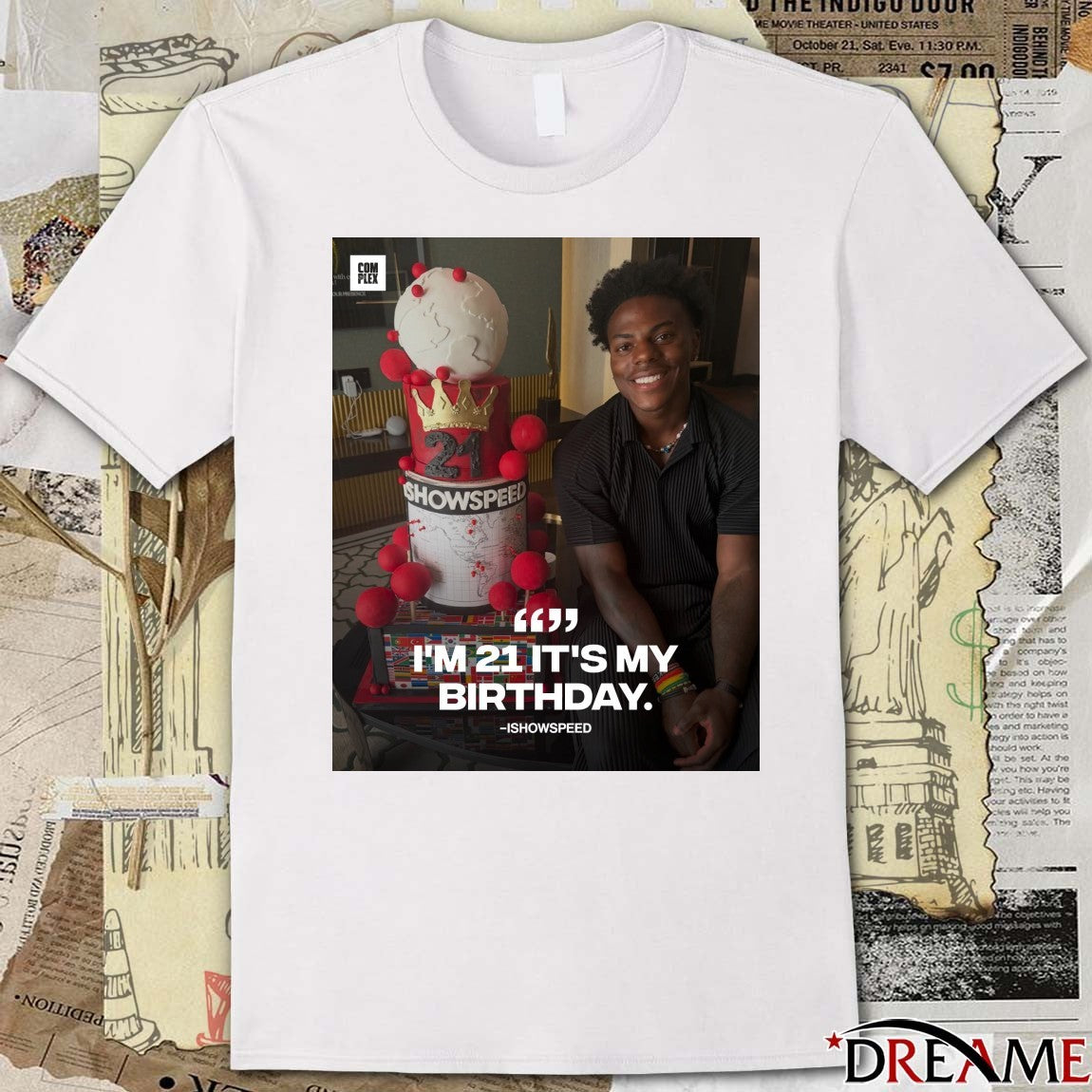 I’m 21 It’s My Birthday IShowSpeed t-shirt