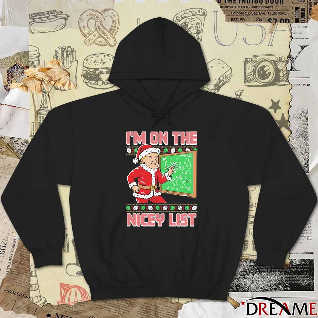 I’m On The Nicey List Ugly Christmas Sweater 2025 t-shirt