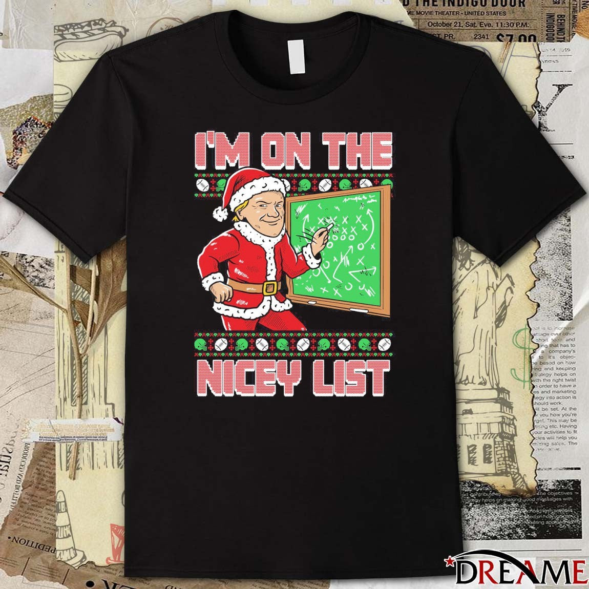 I’m On The Nicey List Ugly Christmas Sweater 2025 t-shirt