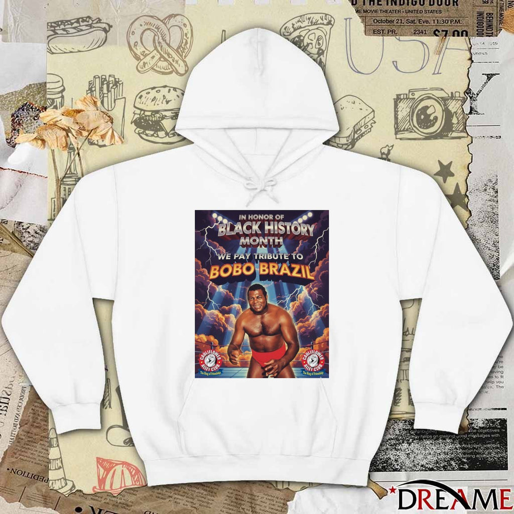 In Honor Of Black History Month We Pay Tribute To Bobo Brazil t-shirt