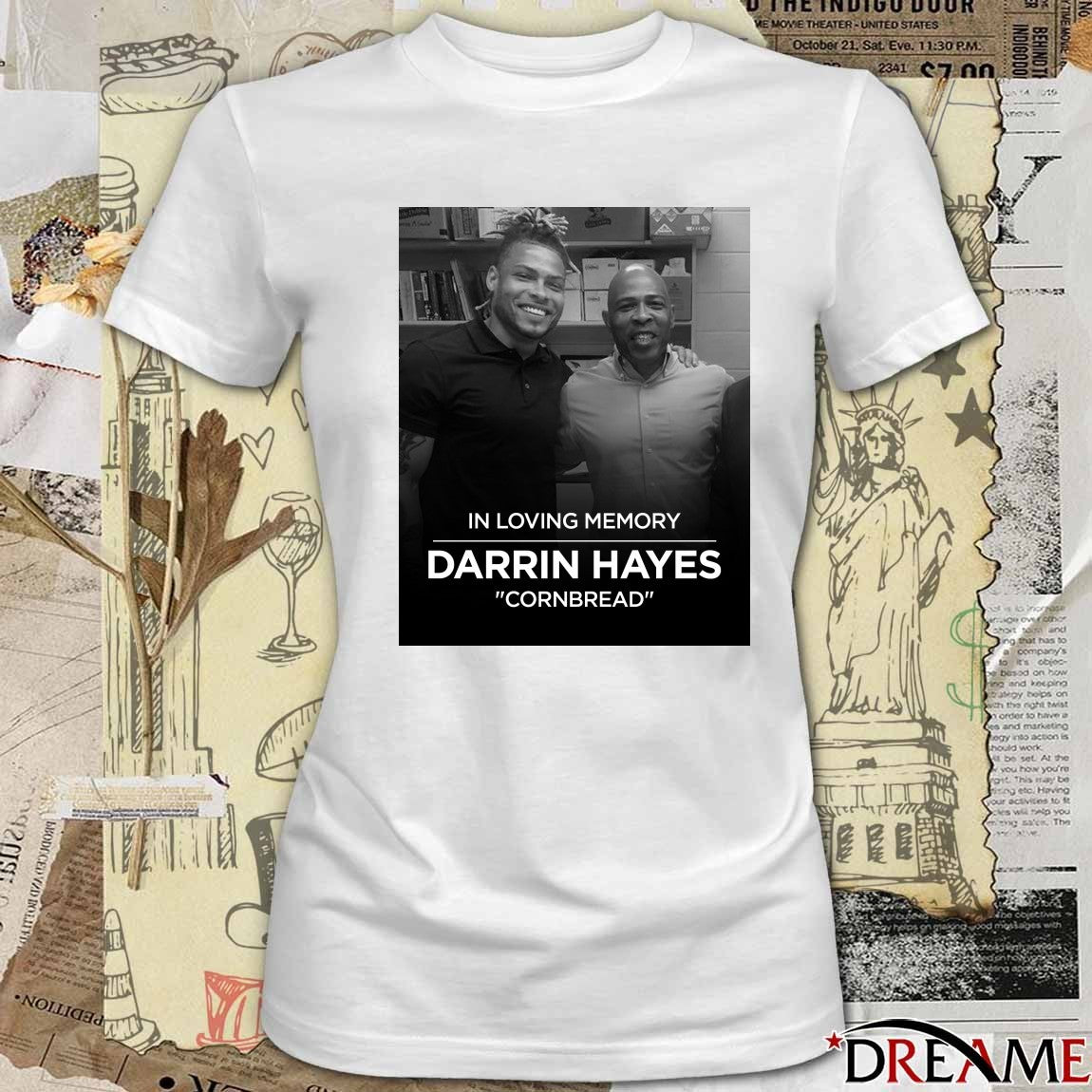 In Loving Memory Darrin Hayes Cornbread t-shirt
