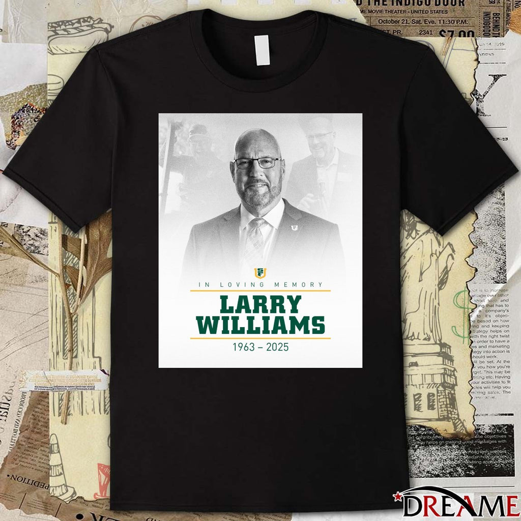 In Loving Memory Larry Williams 1963 – 2025 San Francisco Athletics Poster t-shirt