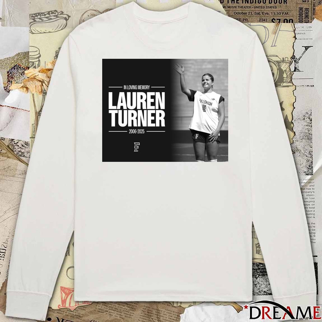 In Loving Memory Lauren Turner 2006 – 2025 Titans Women’s Soccer Poster t-shirt