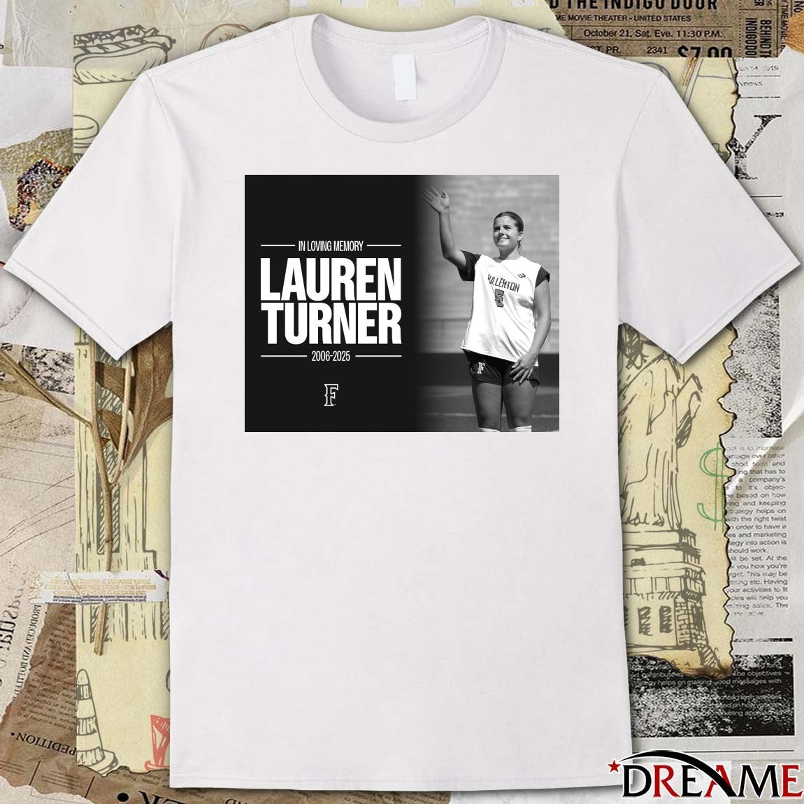 In Loving Memory Lauren Turner 2006 – 2025 Titans Women’s Soccer Poster t-shirt