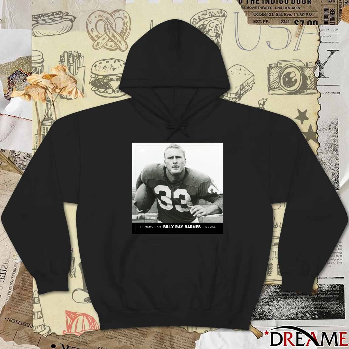 In Memoriam Billy Ray Barnes 1935 – 2025 Poster t-shirt