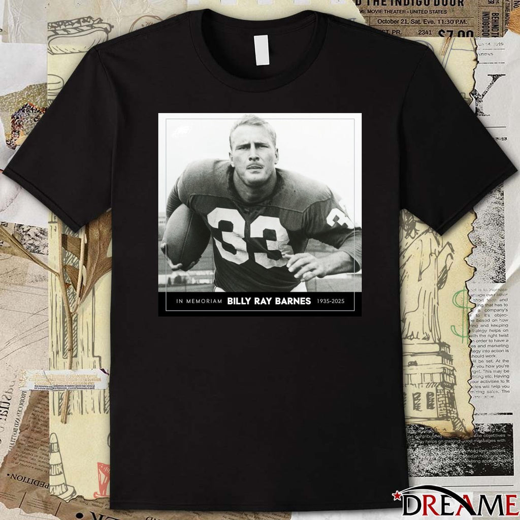 In Memoriam Billy Ray Barnes 1935 – 2025 Poster t-shirt