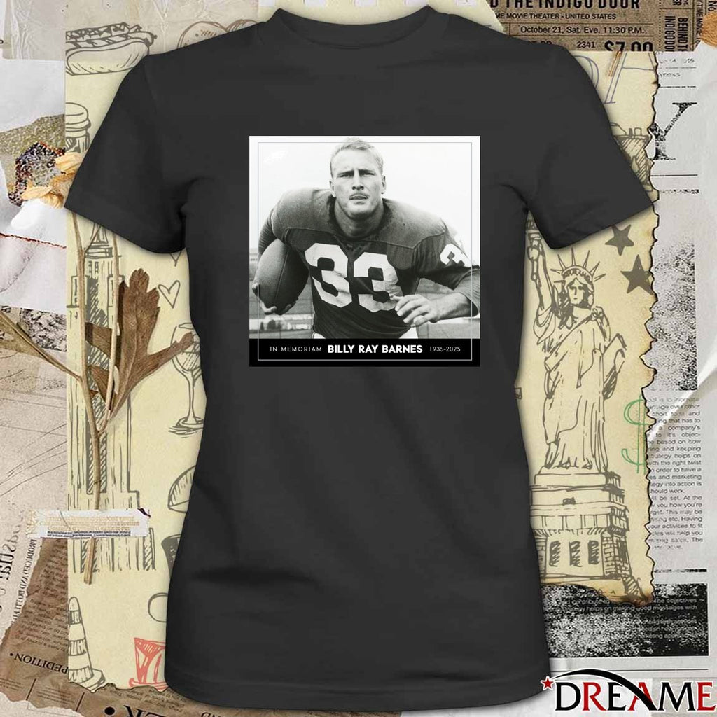 In Memoriam Billy Ray Barnes 1935 – 2025 Poster t-shirt