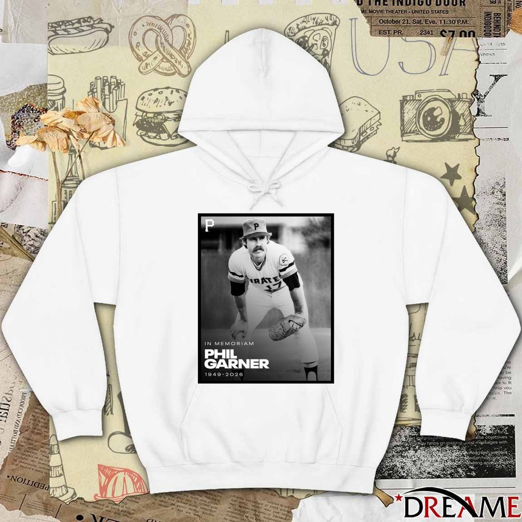 In Memoriam Phil Garner 1949 – 2026 Pittsburgh Pirates t-shirt