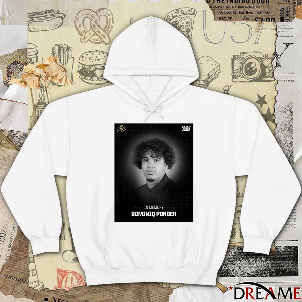 In Memory Colorado Football Student-Athlete Dominiq Ponder Poster t-shirt