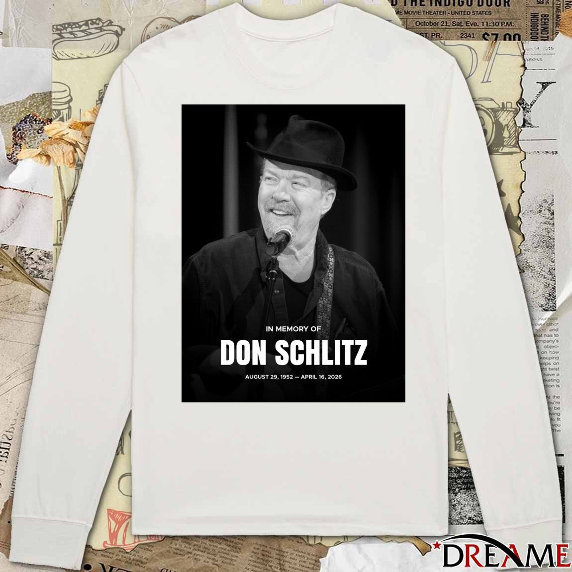 In Memory Of Don Schlitz August 29 1952 – April 16 2026 The Country Wire Poster t-shirt