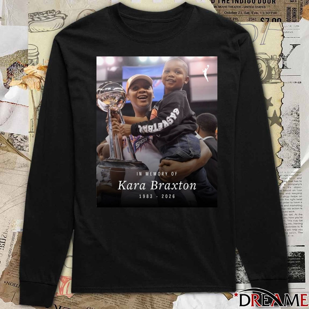 In Memory Of Kara Braxton 1983 – 2026 Poster t-shirt