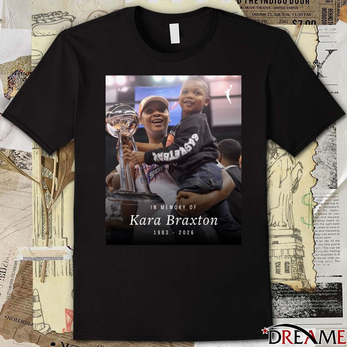 In Memory Of Kara Braxton 1983 – 2026 Poster t-shirt