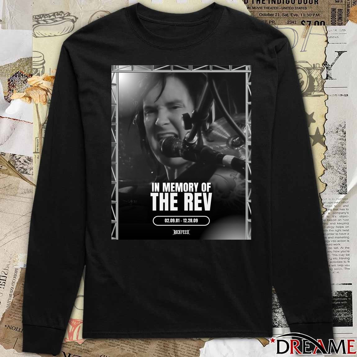 In Memory Of The Rev January 09 1981 – December 28 2009 Poster t-shirt