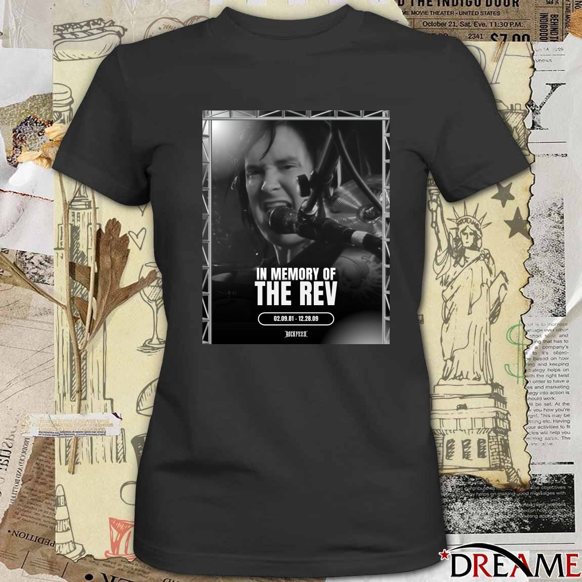 In Memory Of The Rev January 09 1981 – December 28 2009 Poster t-shirt