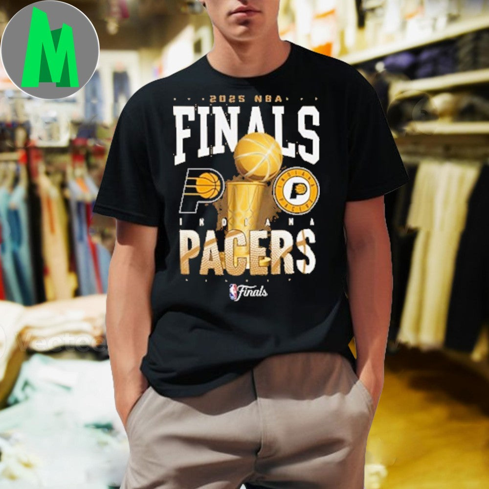 Indiana Pacers 2025 NBA Finals Participant T-Shirt Basketball Fan