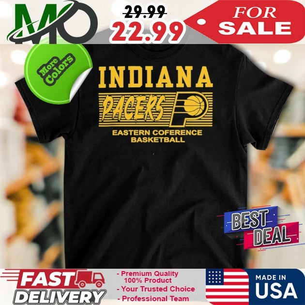Indiana Pacers T-Shirt Eastern Conference NBA Basketball 2025
