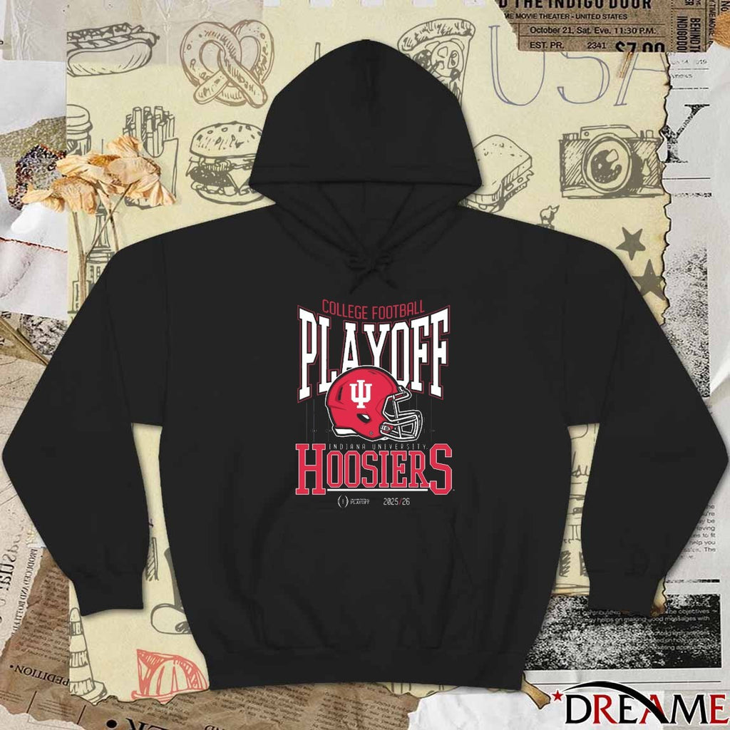 Indiana University Hoosiers College Football Playoff 12 Team Announcement 2025 – 2026 t-shirt