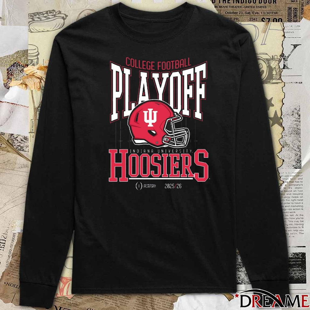 Indiana University Hoosiers College Football Playoff 12 Team Announcement 2025 – 2026 t-shirt